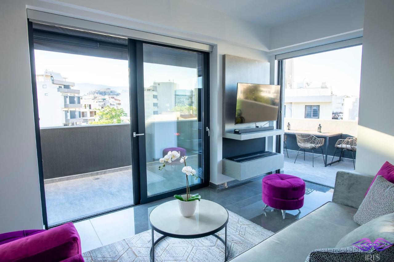 Luxury Penthouse With Acropolis View And Jacuzzi Lejlighed Athen Eksteriør billede